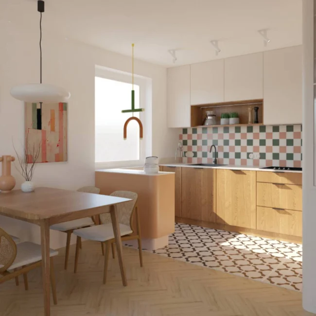 _mieszkanie_dla_pary_kuchnia_aneks kuchenny_meble_na_wymiar_krakow_2