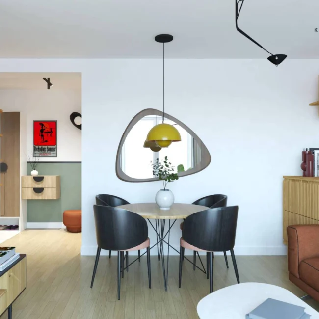 _mieszkanie_na_start_salon_lampa_meble_retro_krakow_malopolska